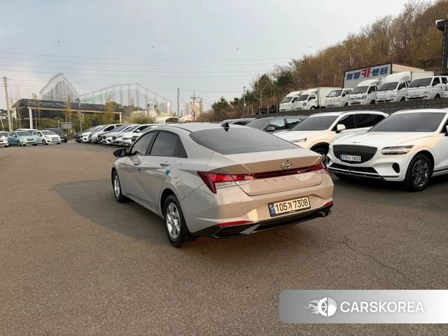 Hyundai Avante (CN7) 2021 Серебристо-серый из Кореи, фото 6