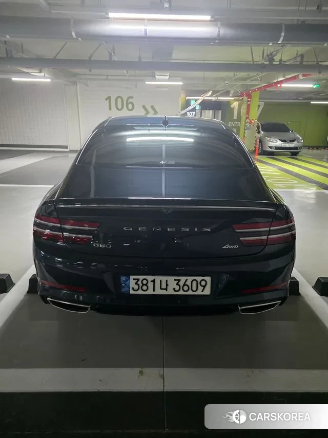 Genesis G80 (RG3) 2021 Синий из Кореи, фото 4