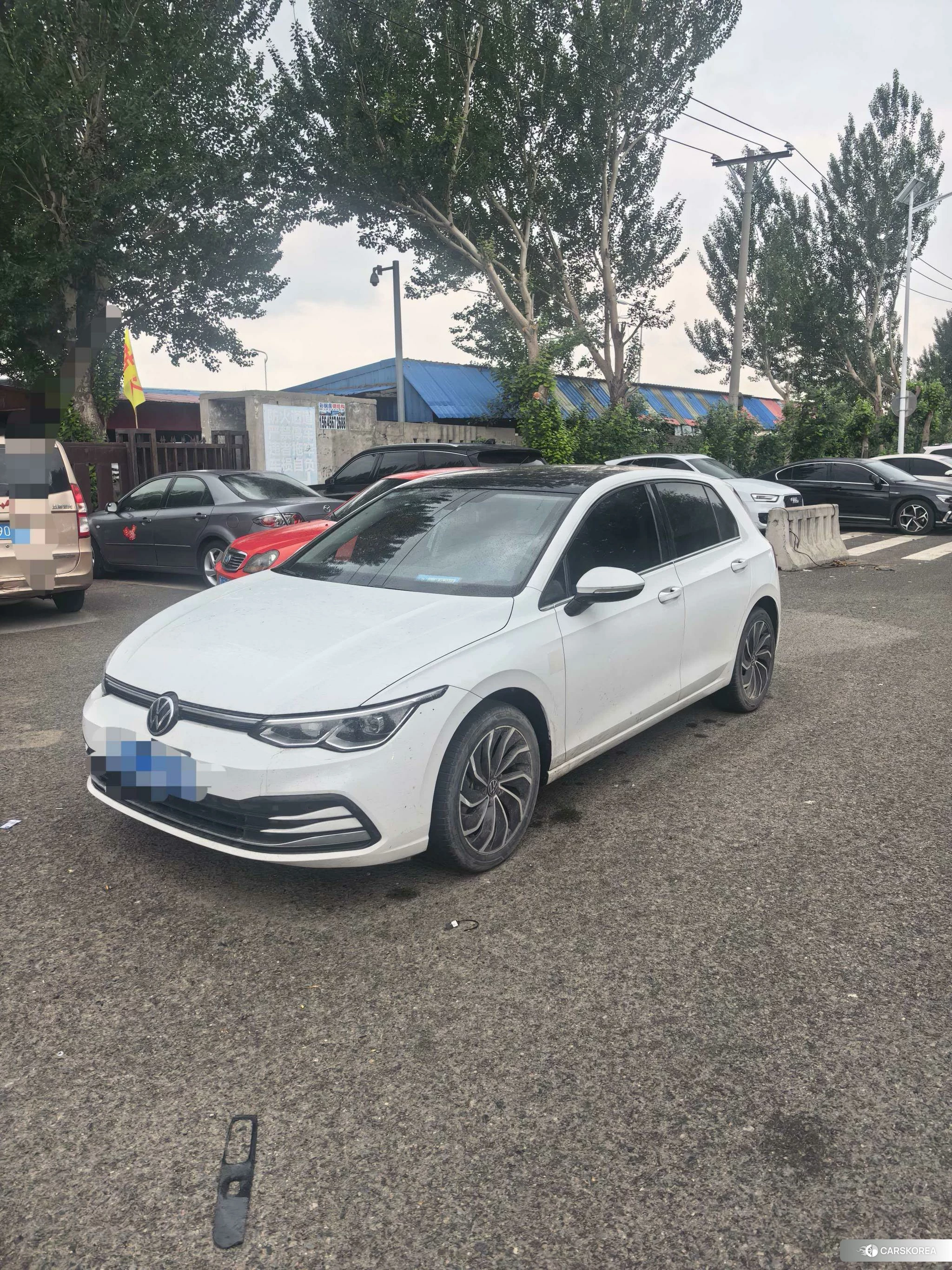 Volkswagen Golf 2022 Белый из Китая, фото 4