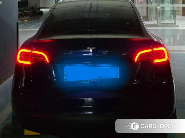 Tesla Model Y 2023 Синий из Кореи, фото 5