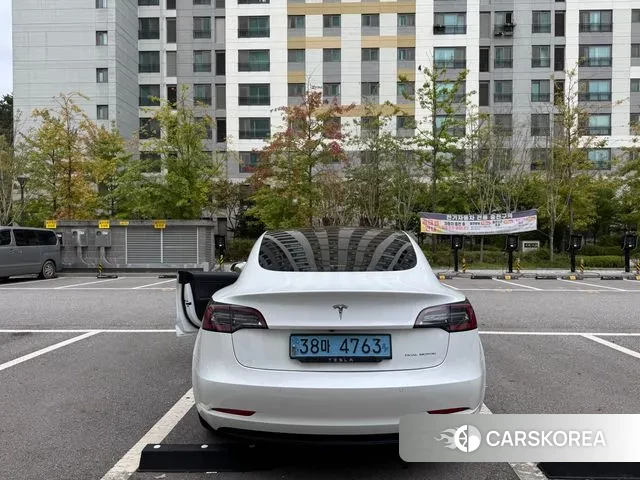 Tesla Model 3 2020 Белый из Кореи, фото 5