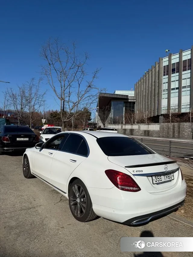 Mercedes-Benz C-Class W205 2018 Белый из Кореи, фото 4