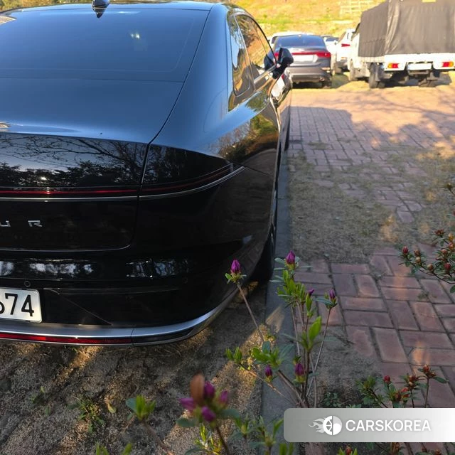 Hyundai Grandeur Hybrid (GN7) 2025 Черный из Кореи, фото 6