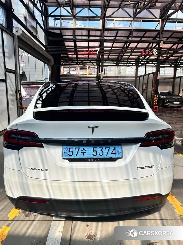 Tesla Model X id 3742530 из Кореи 9