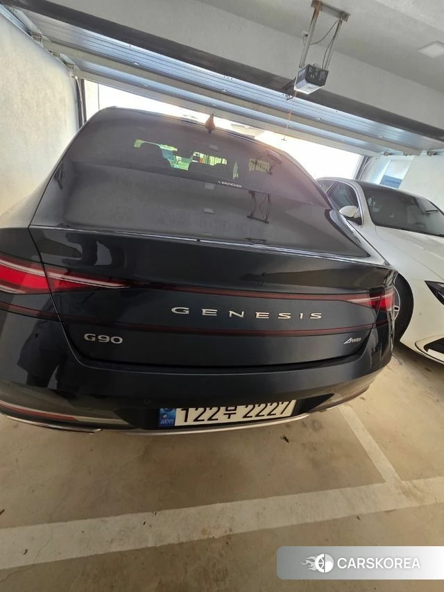 Genesis G90 (RS4) 2023 Синий нефрит из Кореи, фото 6