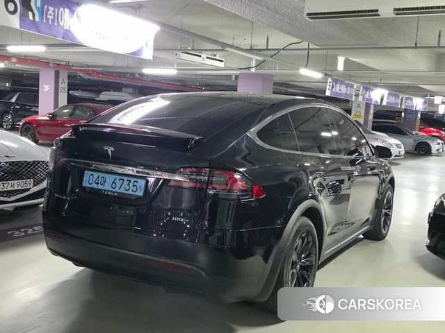 Tesla Model X 2018 Черный двухцветный из Кореи, фото 5