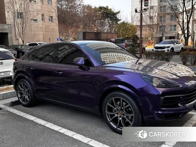 Porsche Cayenne (PO536) 2020 Черный из Кореи, фото 5