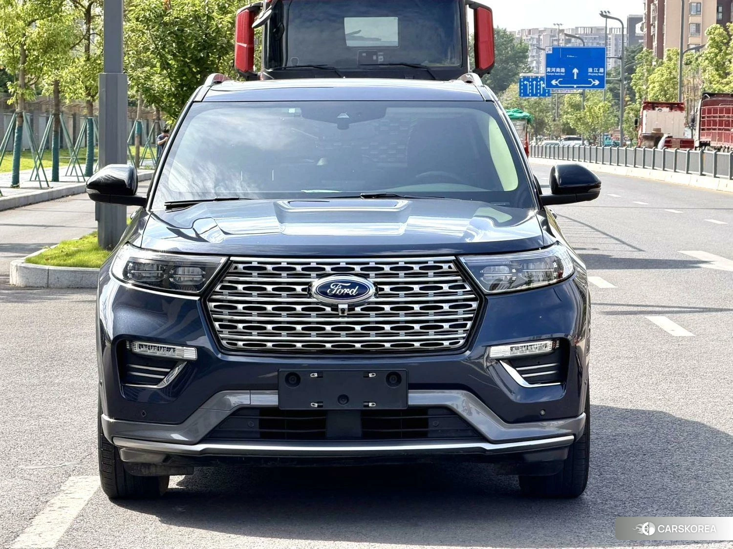 Ford Explorer 2020 Синий из Китая, фото 4