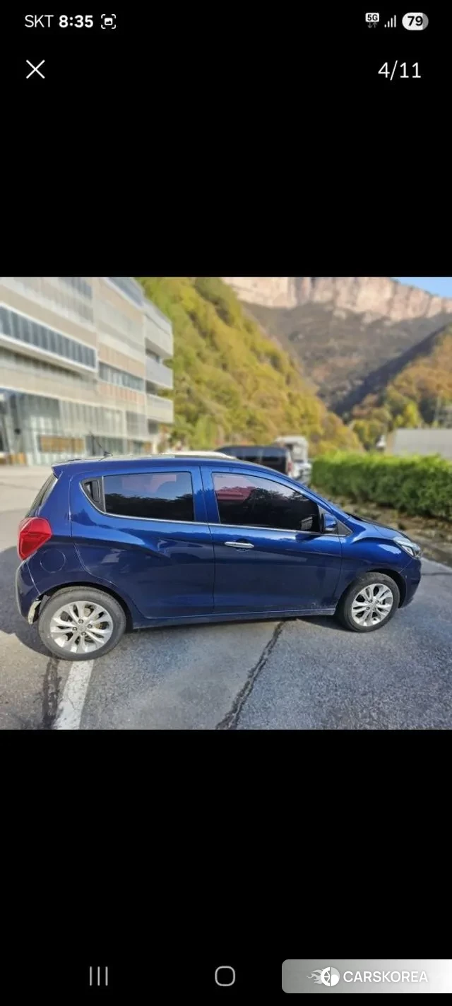 Chevrolet (GM Daewoo) The New Spark 2022 Синий из Кореи, фото 4