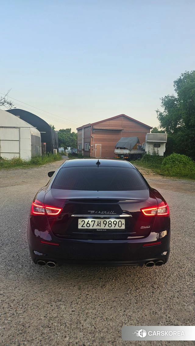 Maserati Ghibli 2019 Синий из Кореи, фото 4