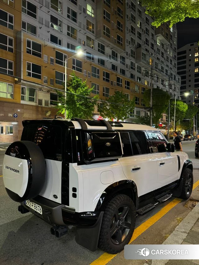 Land Rover Defender (L663) 2021 Белый из Кореи, фото 4