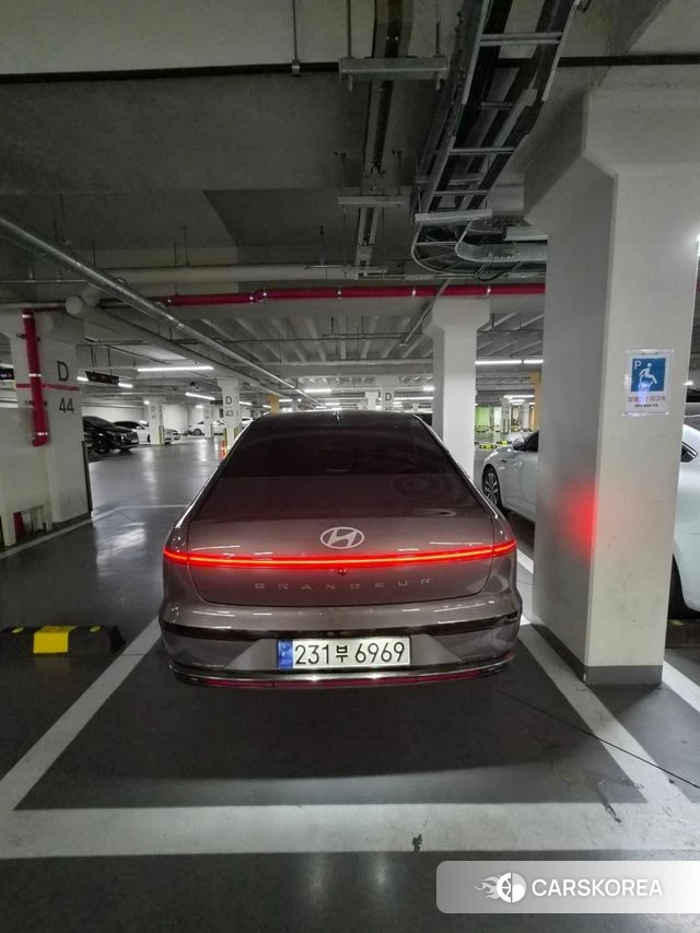 Hyundai Grandeur (GN7) 2024 Песочный из Кореи, фото 4