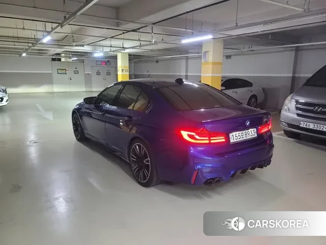 BMW M5 (F90) 2020 Синий из Кореи, фото 6