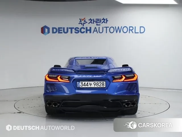 Chevrolet Corvette 2022 Синий из Кореи, фото 4