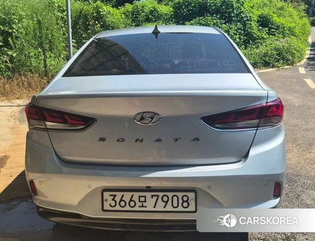 Hyundai Sonata New Rise 2018 Серебристо-серый из Кореи, фото 4