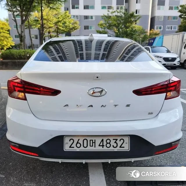 Hyundai The New Avante AD 2019 Белый из Кореи, фото 6