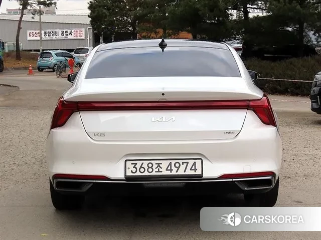Kia K8 Hybrid 2022 Белый из Кореи, фото 4