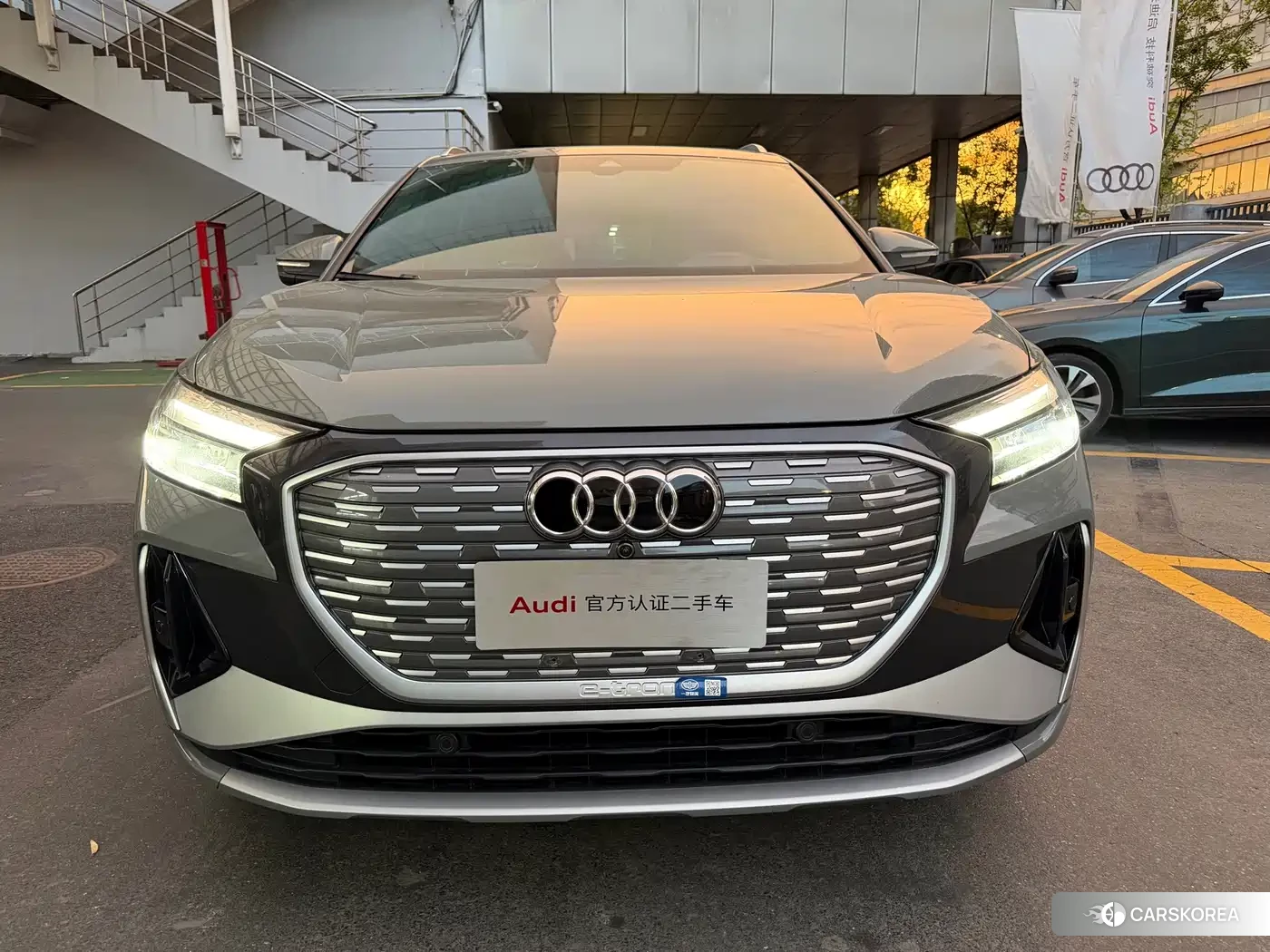 Audi Q4 e-tron 2024 Silver/gray из Китая, фото 4