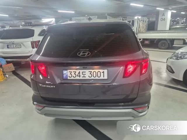 Hyundai The New Tucson Hybrid (NX4) 2024 Серый из Кореи, фото 4