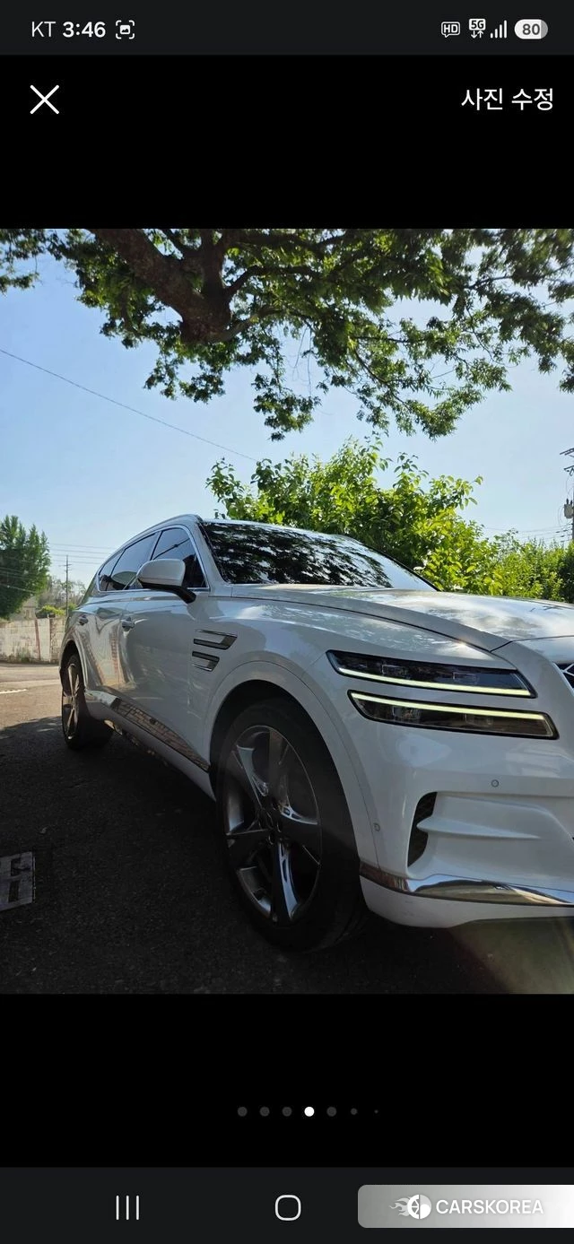 Genesis GV80 2021 Белый из Кореи, фото 4