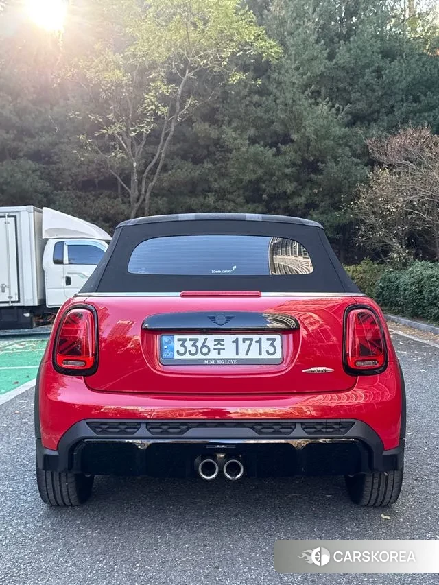 Mini Cooper S Convertible 2024 Красный из Кореи, фото 4