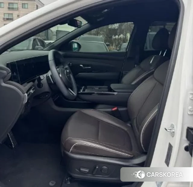 Hyundai The New Tucson Hybrid (NX4) 2024 Белый из Кореи, фото 4