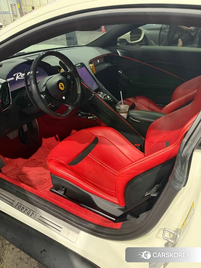 Ferrari Rome 2021 Белый из Кореи, фото 4