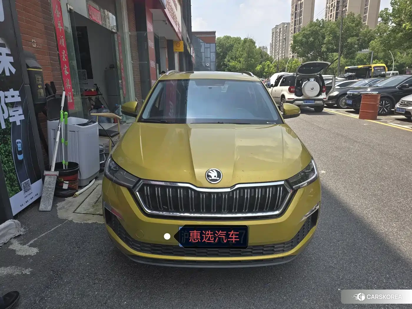 Skoda Kamiq 2021 Yellow/orange из Китая, фото 4