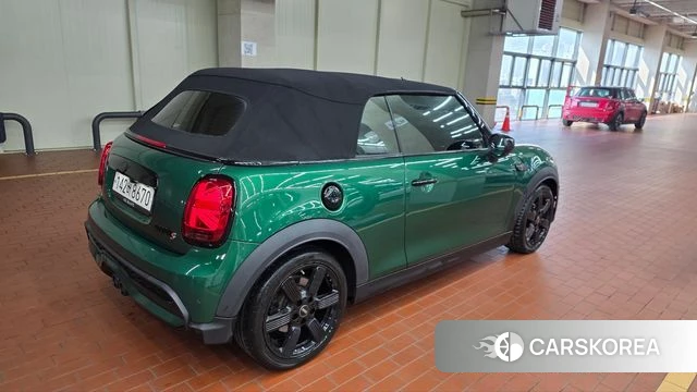 Mini Cooper S Convertible 2021 Темно-зеленый из Кореи, фото 4
