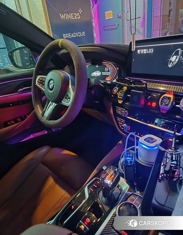 BMW 5 Series (G30) 2020 Белый из Кореи, фото 4