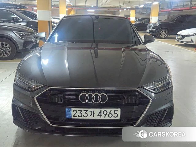 Audi A7 (4K) 2022 Серый из Кореи, фото 4