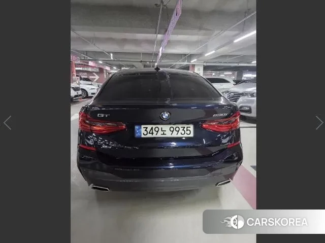 BMW 6 Series GT (G32) 2020 Черный из Кореи, фото 4