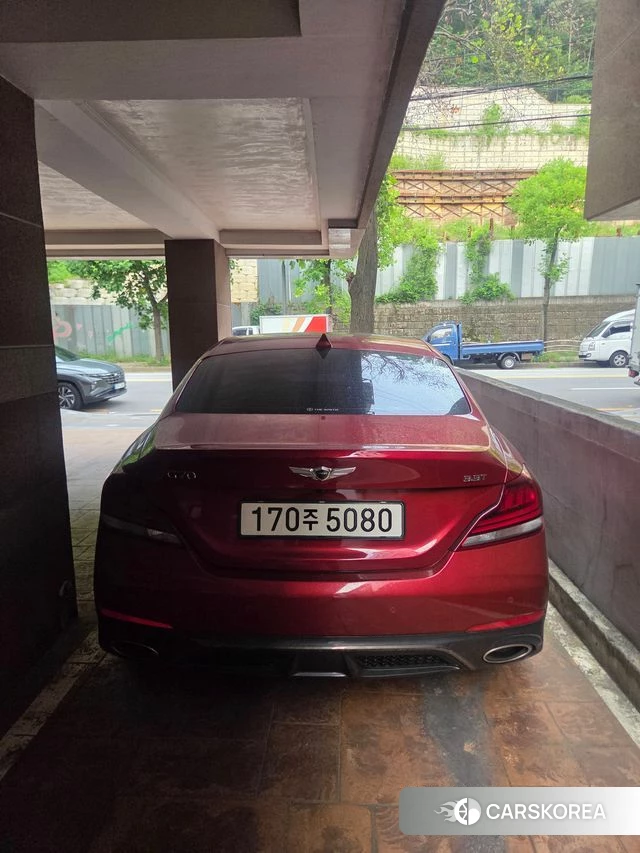Genesis G70 2019 Красный из Кореи, фото 6