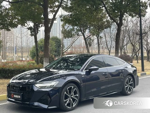 Audi A7 2021 Синий из Китая, фото 4