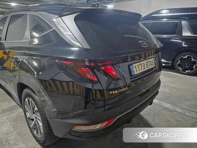 Hyundai Tucson Hybrid (NX4) 2021 Черный из Кореи, фото 4