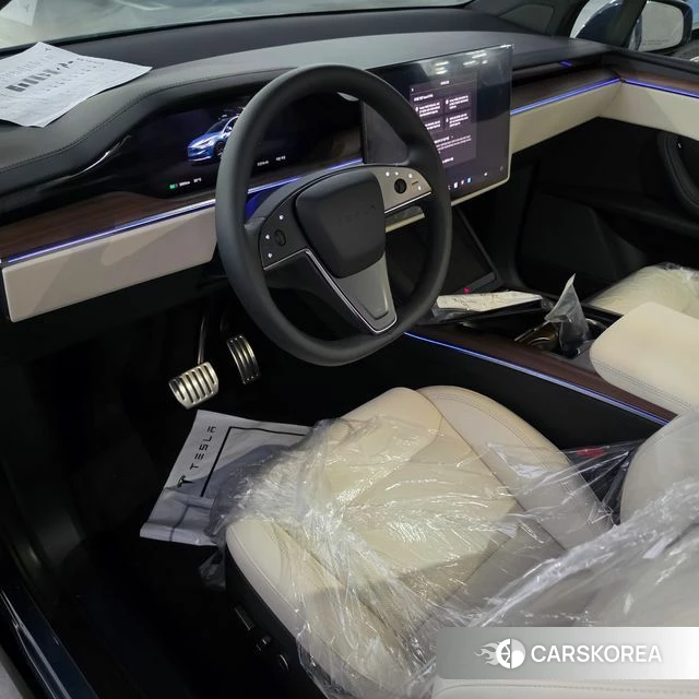 Tesla Model X 2026 Небесно-голубой из Кореи, фото 4