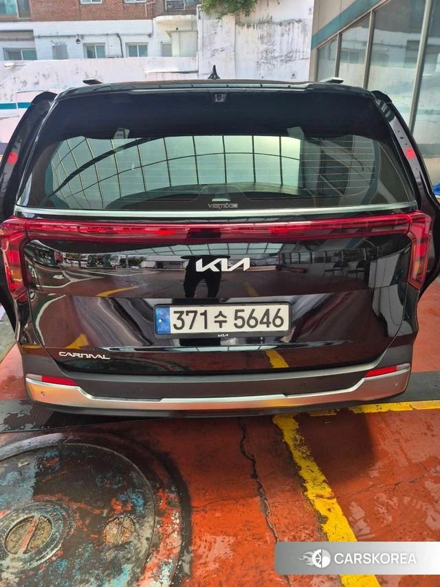 Kia The New Carnival 4th Generation 2024 Черный из Кореи, фото 6