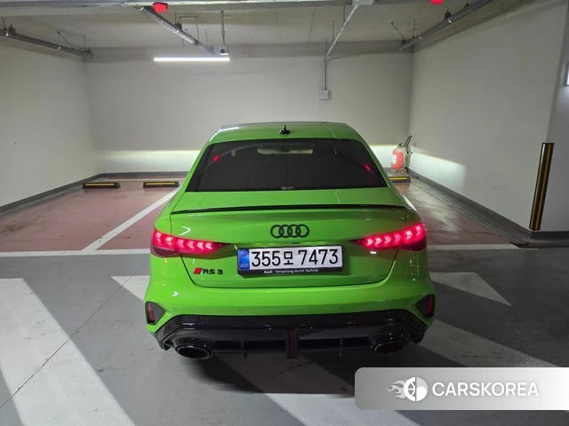 Audi RS3 (8Y) 2025 Зеленый из Кореи, фото 4