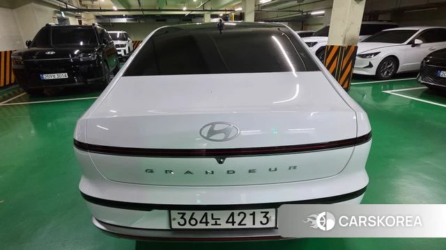 Hyundai Grandeur Hybrid (GN7) 2024 Белый из Кореи, фото 4