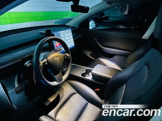 Tesla Model Y 2021 Красный из Кореи, фото 4