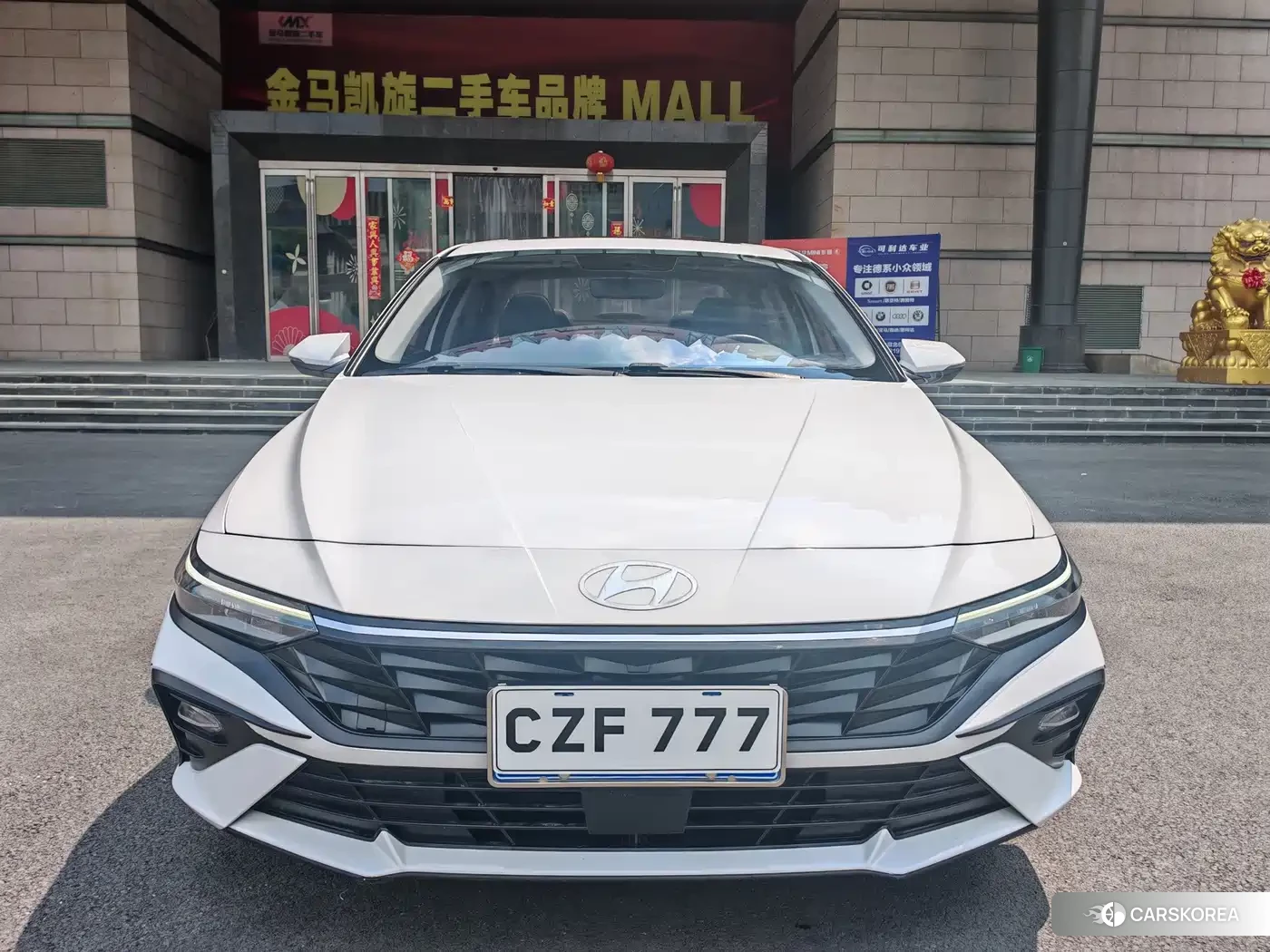 Hyundai Elantra 2024 Белый из Китая, фото 4