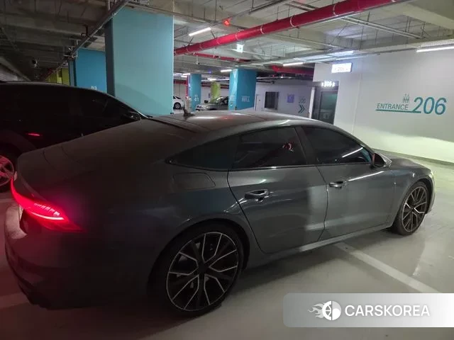 Audi S7 (4K) 2020 Серый из Кореи, фото 4