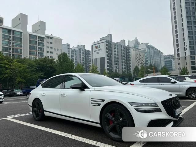 Genesis G80 (RG3) 2022 Белый из Кореи, фото 4