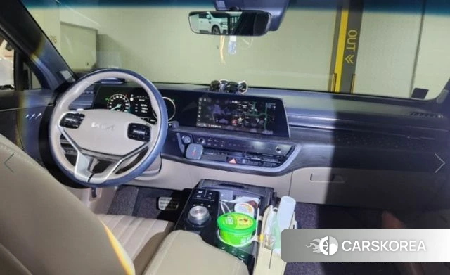 Kia K8 Hybrid 2021 Белый из Кореи, фото 4