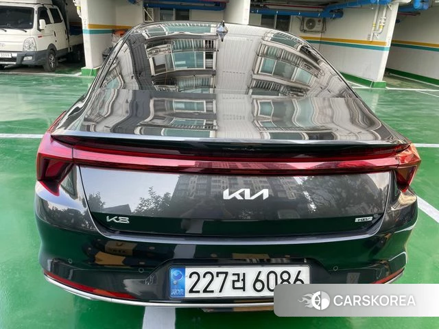 Kia K8 Hybrid 2022 Серый из Кореи, фото 4