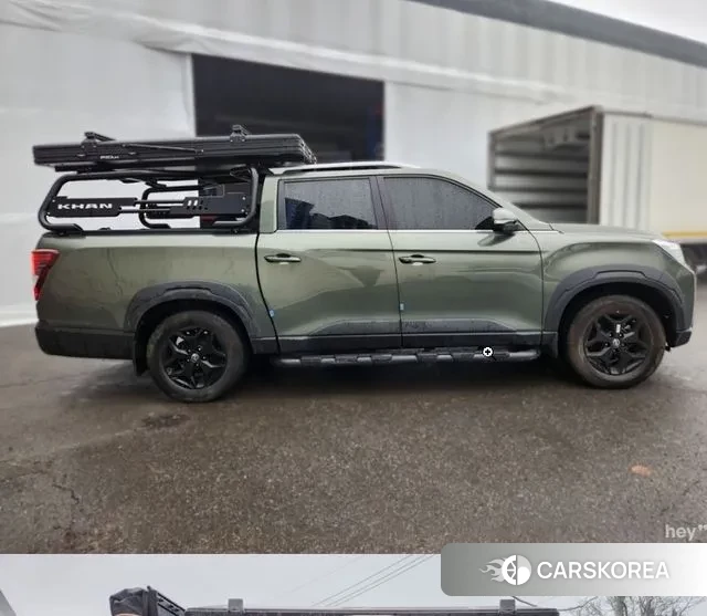 Ssangyong The New Rexton Sports Cannes 2021 Темно-зеленый из Кореи, фото 4