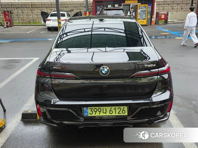 BMW 7 Series (G70) 2025 Черный из Кореи, фото 4