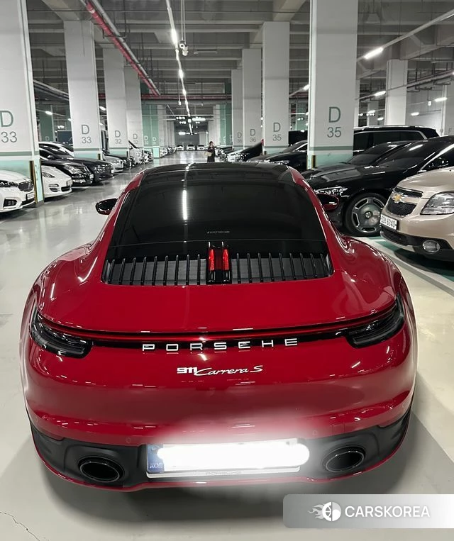 Porsche 911(992) 2024 Красный из Кореи, фото 4