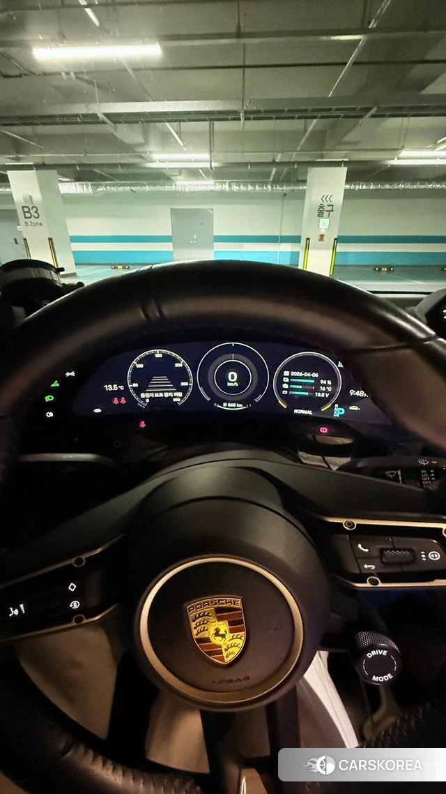 Porsche Taycan 2021 Черный из Кореи, фото 6