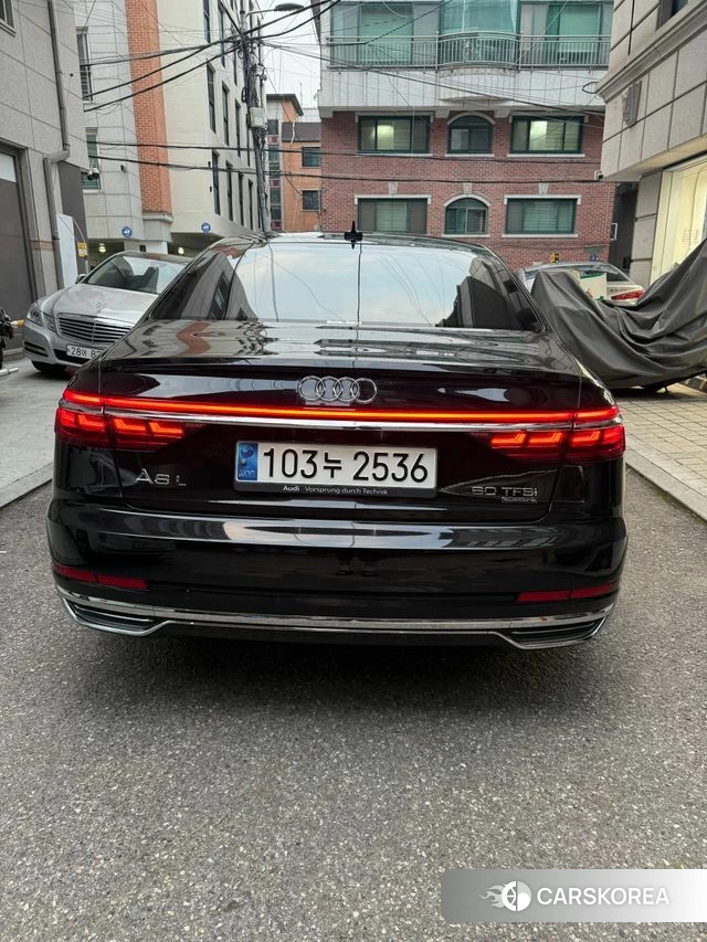 Audi A8 (D5) 2021 Черный из Кореи, фото 6